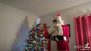 Breaking news! Santa captured! After all of these years, I was finally able to catch Santa on film!