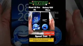 Samsung S25 Ultra 🔥 vs Pixel 10 Pro ⚡ SPEED WAR! 🚀