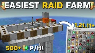 Minecraft EASIEST Raid Farm 1.21.11