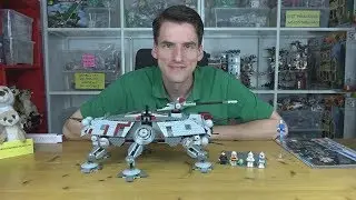 LEGO® konnte es auch einmal modular! Star Wars 7675 - AT-TE Walker