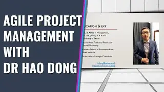 Гибкое управление проектами с доктором Хао Донгом #Agile #ProjectManagement #AgileProjectManagement
