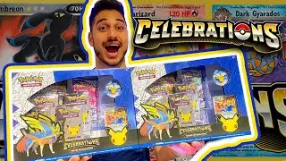 NEW CELEBRATIONS POK&Eacute;MON CARDS! *Insane Pull Rate*