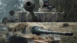 Der Tiger ( 2025 ) Movie - Tiger 1 faces off an Su-100 Scene