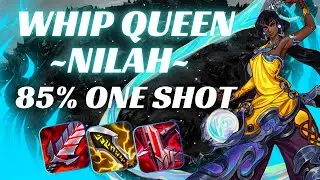 WHIP QUEEN NILAH VERY STRONG (FIRST) | ADC GAMEPLAY | WILD RIFT