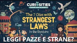 LE 7 CITTA' CON LE LEGGI PIU' ASSURDE E STRANE NEL MONDO?