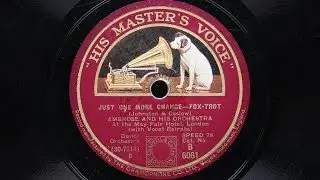 Ambrose and His Orchestra - Just One More Chance