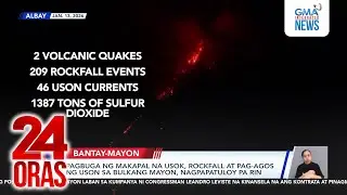 Tourist flock Albay amid Mayon's continued volcanic activities | 24 Oras