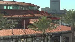 Jacksonville Landing Demolition Timelapse