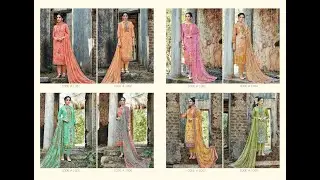 Zsm maslin with touch Senqence  aari work digital print  Suit Wholesaler|| Party Wear Suit Catalog