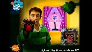 Светящаяся реклама Handy Dandy Notebook от Blue's Clues (1999)