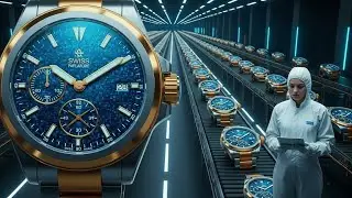 PRECISIÓN DE $50.000: El Proceso Masivo de los Relojes de Lujo - Dentro de la Mega Fábrica