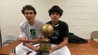 Rider Portela, Cristian Simmons of Sunnyslope Boys Basketball, The Classic at Damien Platinum Title