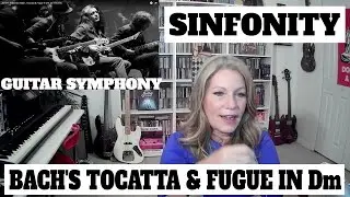 SINFONITY Reaction TSEL TOCATTA & FUGUE IN Dm Гитарная симфония SINFONITY TSEL То...