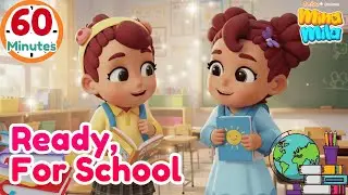 🎒 Mina Mila | Ready For School! 😄 Big Smiles & New Day Fun | Durioo+ The Makers Of Omar & Hana