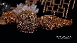 Peacocks, Emeralds and Pure Gold Fire | Kandalaa Jewellery&rsquo;s Temple Vaddanam That Stuns