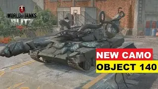 NEW Legendary Camo for Object 140 - Chthonic-Alpha! WoT Blitz