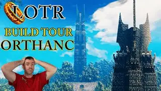 Valheim's Tower of Orthanc: A Masterpiece! (BUILD TOUR)