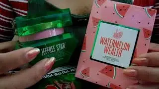 Unboxing the NEW! Jeffree Star Watermelon Wealth Candle and Moisturizer