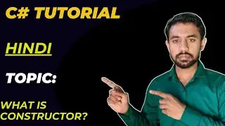what is constructor in c# with example | c# tutorial for beginners | what is constructor