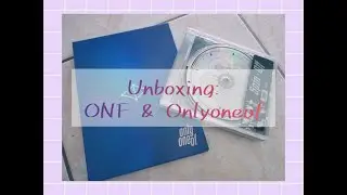Unboxing: ONF & Onlyoneof new album