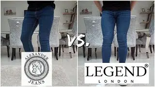 Best Fitting Super Skinny JEANS For Men (Alexander Jeans vs. Legend London)