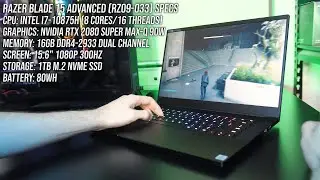 Razer Blade 15 2020 Unboxing and Gameplay Comparison / TechTeam