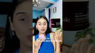 The hype ends here let&rsquo;s get real about #Foxtale&rsquo;s #purplefacemask #viralfacemask #skincare #viral