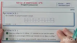 proportionnalité /Contrôle N°3 S2 ثانية إعدادي -التناسبية