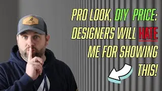 Pro Look, DIY Price - The DIY Wall That Pros Don't Want You To See!