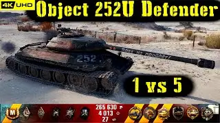 World of Tanks Object 252U Defender Replay - 10 Kills 7.1K DMG(Patch 1.5.1)
