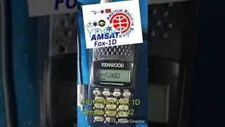 Hunting FOX 1 D Satellite America || Emergency Communication || AMSAT