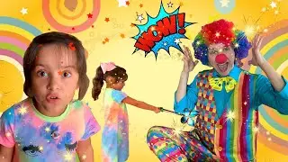 Learn Spells From Tiana's MAGIC DAY WITH A CLOWNEY SPELL BOOK & MAGIC WAND!