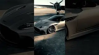 Finished In Graphite - Aston Martin DBS Superleggera Bagged on Ferrada Wheels