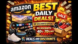 TODAY AMAZON DEALS discounted products on amazon 2026