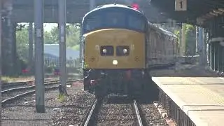 The Class 45 LSL No.45118 with LSL Saphos Trains: 