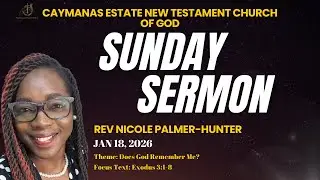 The Word|| January 18, 2026|| Does God Remember Me?|| Rev Nicole Palmer- Hunter