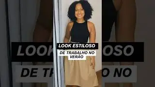 Saia Midi para look de trabalho elegante, moderno ao mesmo tempo. #provador2026 #moda #riachuelo