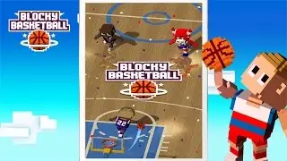 Official Blocky Basketball Endless Arcade Dunker (by Full Fat Games) Launch Trailer - iOS / Android