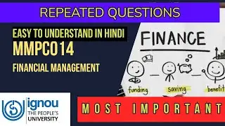 MMPC014 |FINACIAL MANAGEMENT|  Concept of Investment Risk and types| IMPORTANT QUESTION |IGNOU HINDI