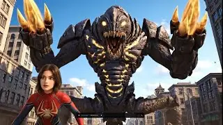 Kingkong Asher vs Megalon: Final Battle to Defeat Evil