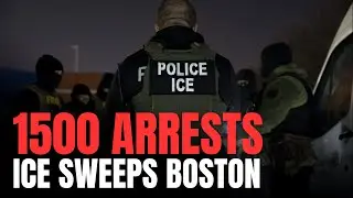 (FULL PRESSER)1500 Arrests: ICE Sweeps Boston-Child Rapists, Drug Traffickers, MurderersTaken Down.