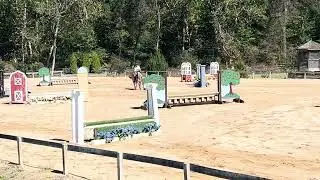 2025-September HF Schooling Show Children&rsquo;s Pony on Cover Story (catch ride) 