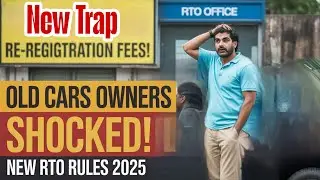 Old Cars Owners Shocked! | Re-Registration Cost ₹20,000 | RTO New Policy 2025 - The Ankit Tyagi