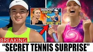 Sharapova & Eala’s Secret Gift: The Tennis World Can’t Stop Talking!