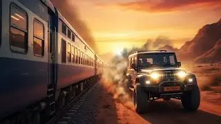 Train vs Thar 😱 | Kya Thar Train Ko Hara Payegi?