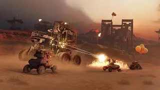 CROSSOUT ПОСТАВИЛ Три авто пушки Всем хана