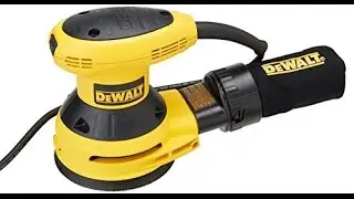 dewalt d26451 3 amp 5 inch random orbit sander with cloth dust bag
