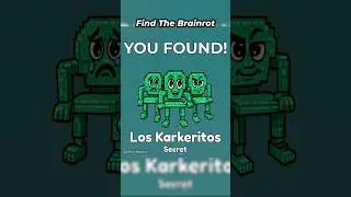 How To Get Los Karkeritos | Find the Brainrot ROBLOX