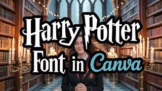How to Get Harry Potter Font in Canva