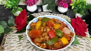 Restaurant style chilli mushroom | chilli mushroom recipe